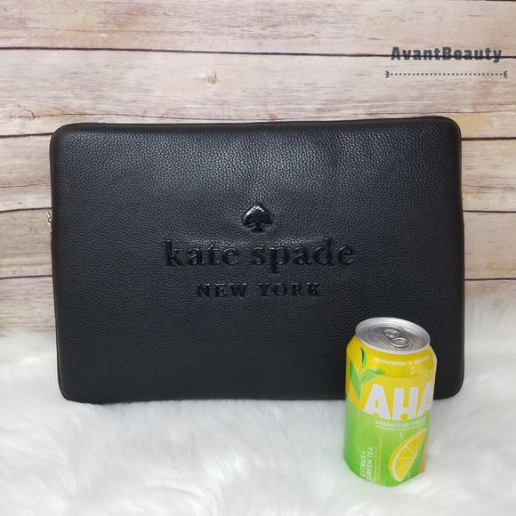 Sienne Logo Laptop Sleeve Black Kate Spade 15'' - Picture 4 of 11